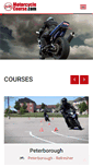Mobile Screenshot of motorcyclecourse.com